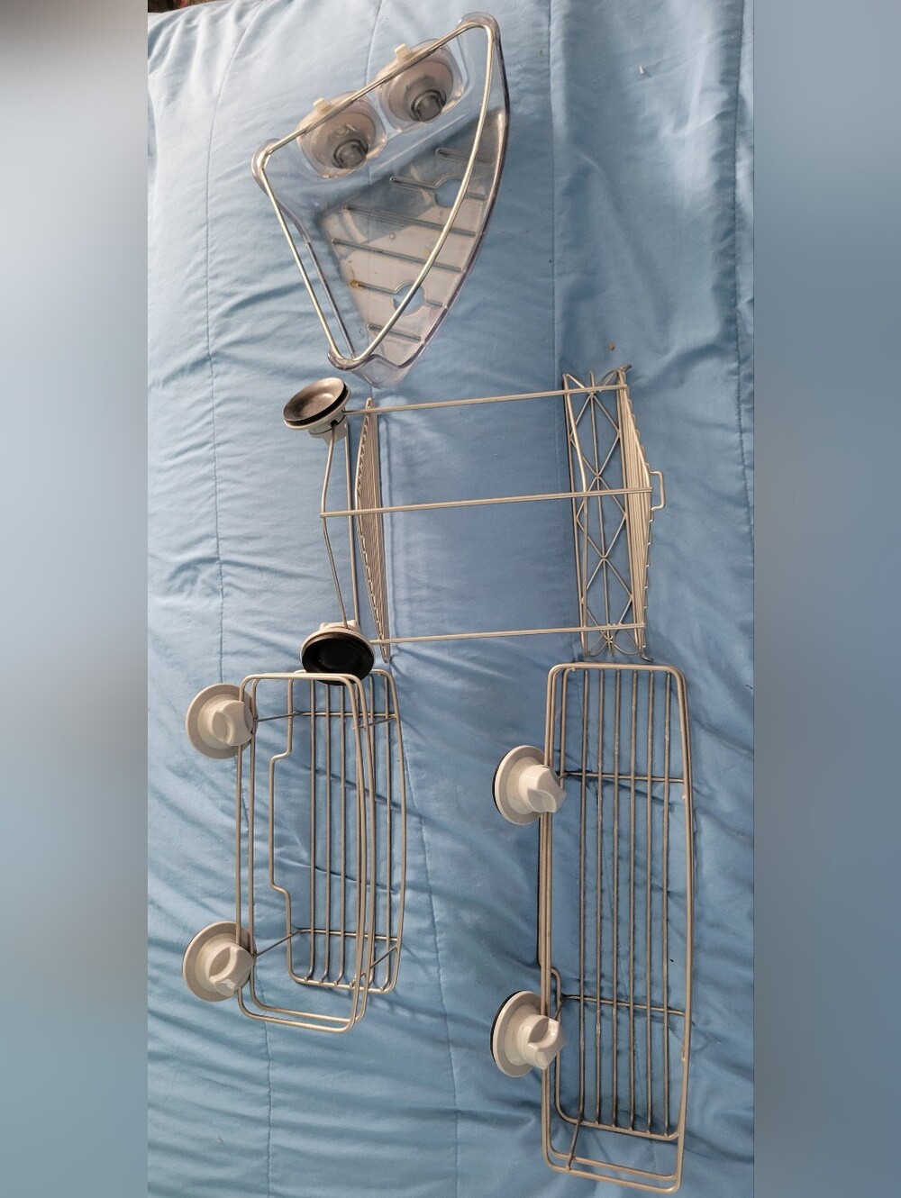 Target Silver Shower Caddy Set